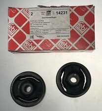 2* FEBI BILSTEIN Lagerung Lenker Querlenkerlagerung Hinten Unten Vorne 14231