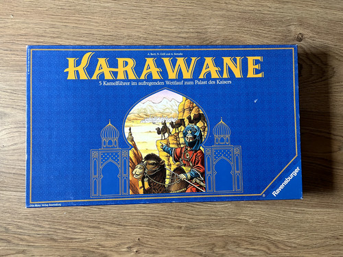 Brettspiel karawane von - karawane,