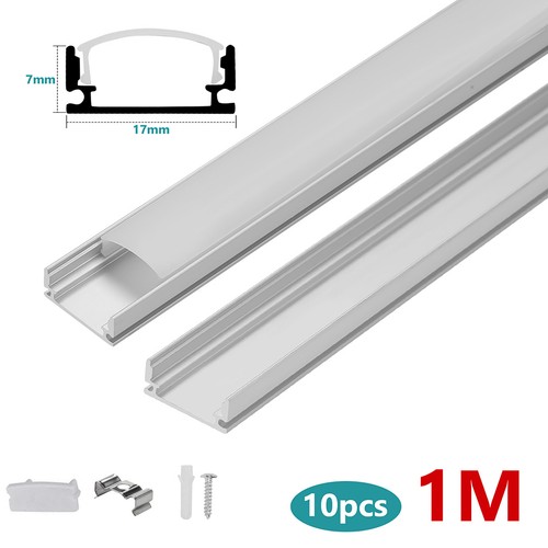 10x1m led aluminium - 10x1m, profil