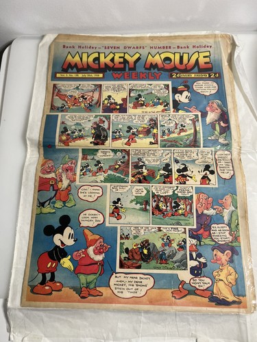 Mickey mouse weekly 1938 vol - mickey,