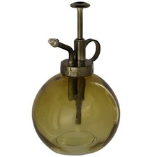 Sprühflasche aus Glas 0,4l Sprühgerät Grün Elegant & Praktisch Druck-Sprüher