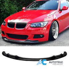 Frontlippe Spoilerlippe Glanz Schwarz für BMW 3er E92 Coupe LCI 2010-2013