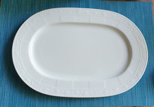 Cameo weiss ovale platte - ,