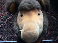 Wildschwein [ Steiff Tier ]  großes Stofftier Fahne Knopf 2677 / 40