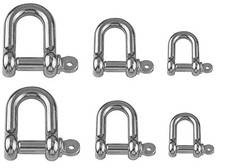 Marine Schäkel Edelstahl A4