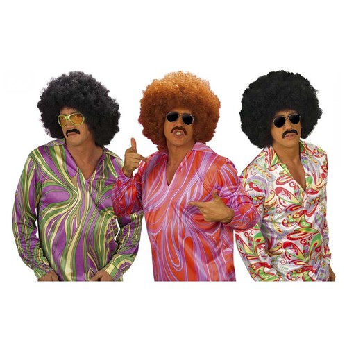 Hippie herren hemd karneval - hippie, /