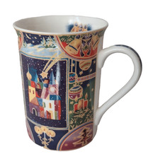 Kaffeebecher, Kaffeehaferl, Sammeltasse, Weihnachtsmotiv,  Könitz