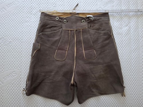 Hirschlederhose kurz - , 48