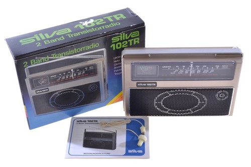 Silva 102 transistorradio - 102, tr