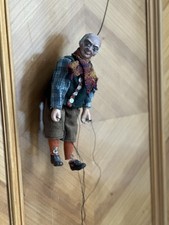 Antike puppe marionette - antike,