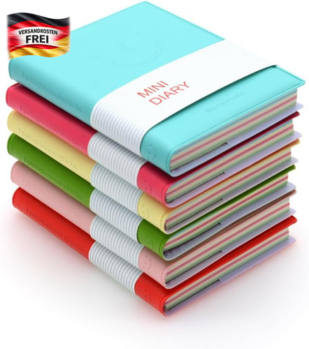 Mini notizbuch set - notizbuch, mit