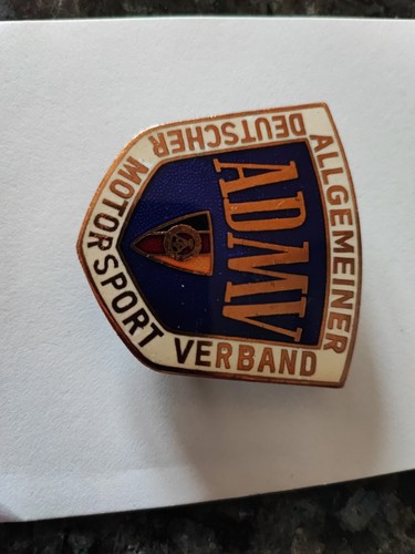 Admv plakette emblem ddr - admv,