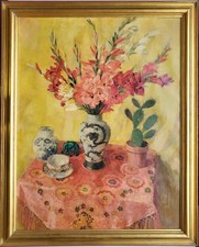 Gemälde öl stillleben - stillleben, blumen