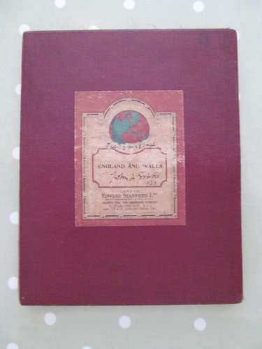 Grosse vintage karte von - vintage,