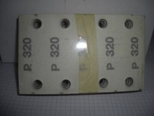 Schleifbogen MIRKA Platinum Grip 80 x 130 mm 8 Loch Körnung 320 REST  50 Stück