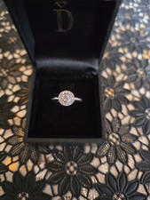 Ring Weißgold Brillanten 585