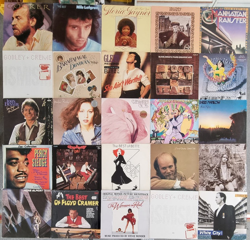 25x vinyl rock pop - vinyl, lp