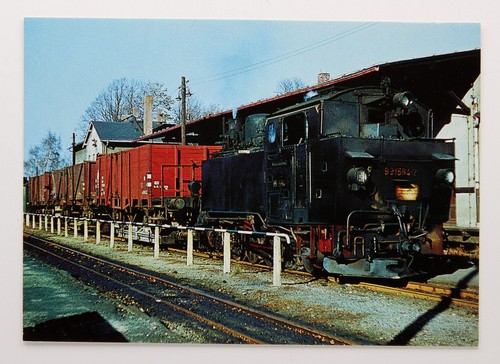 Postkarte dampflok 99 1684 - postkarte,