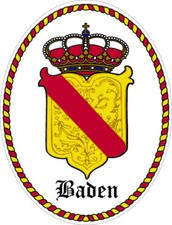 Baden wappenschild 1655 - wappenschild, nr.