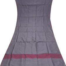 Vintage Grau 100% Reine Seide