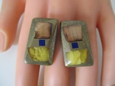 Bernstein ohrringe ohrstecker - bernstein,