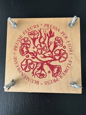 Blumenpresse, Flower Press,  Presse für Kinder 