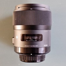 Sigma ART 35mm f1.4 DG HSM