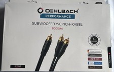 OEHLBACH BOOOM! Lautsprecherkabel 5,0 m – anthrazit (D1C23705)