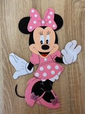 Moosgummi Minnie Maus Figur Rosa , Baby und Kinderzimmer dekoration. Neu