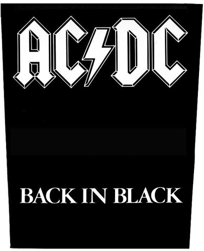 Rückenaufnäher - ac/dc,