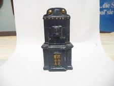 Antike Ofen aus Zinn 10 cm um 1900 Puppenstube Puppenhaus Spielzeug