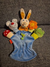 Handpuppe Fingerspielpuppe Spielhandschuh Haba Knister Rassel Guter Zustand 