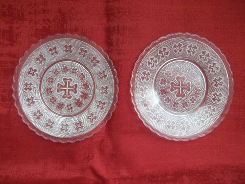 Uralte kleine pressglas - 2,