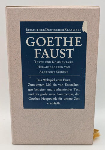 Goethe faust texte - goethe,