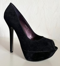 Pumps Peeptoe Plateau High