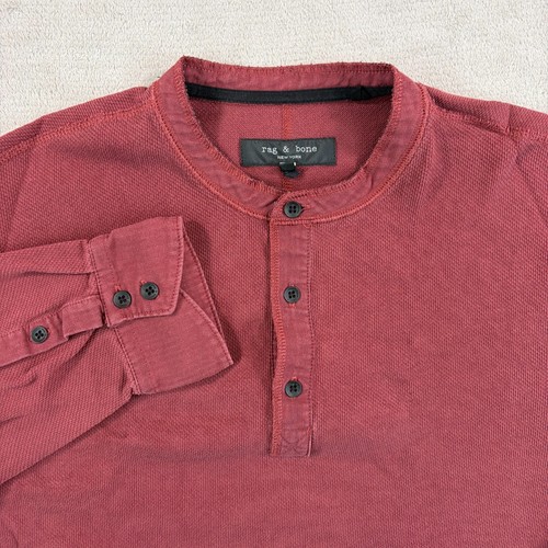 Rag bone henley waffle - rag,