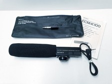 SONY ECM-K100 Electret Condenser Microphone / Mikrofon + Anleitung  + Tasche