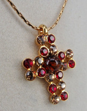 Neugablonz: Anhänger Kreuz an