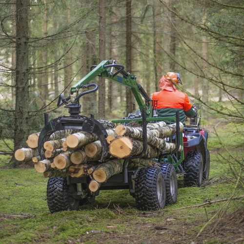 Forstanhänger kellfri mit - 3,6,