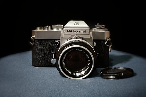 Nikkormat reflex mit nikkor - el,
