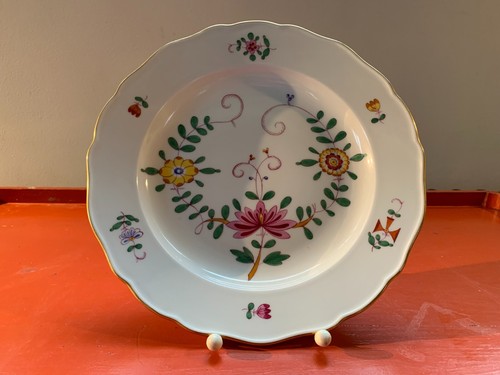 Meissen teller bunte - teller,