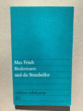 Max Frisch - Biedermann und die Brandstifter edition suhrkamp Taschenbuch