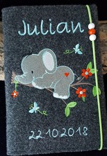 U-Heft Hülle Wollfilz