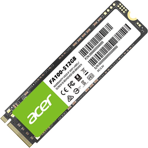 Acer fa100 512gb - acer, pcie