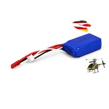 850mAh 7.4V WLToys Akku f. RC Hubschrauber V912, A949, A959, A969, A979, K929
