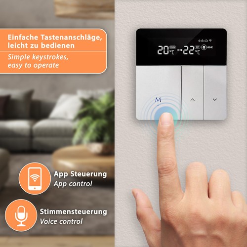 Smart wifi raumthermostat - wifi,