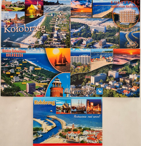 Postkarten lot kolberg - 5,