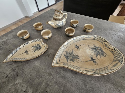 Sake teeservice aus bat trang - sake-/teeservice,