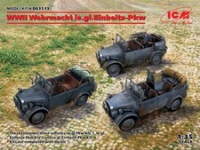 Wehrmacht Einheits Pkw 3pc Set