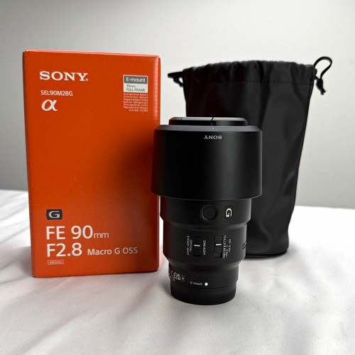 Sony makroobjektiv 90mm - fe,